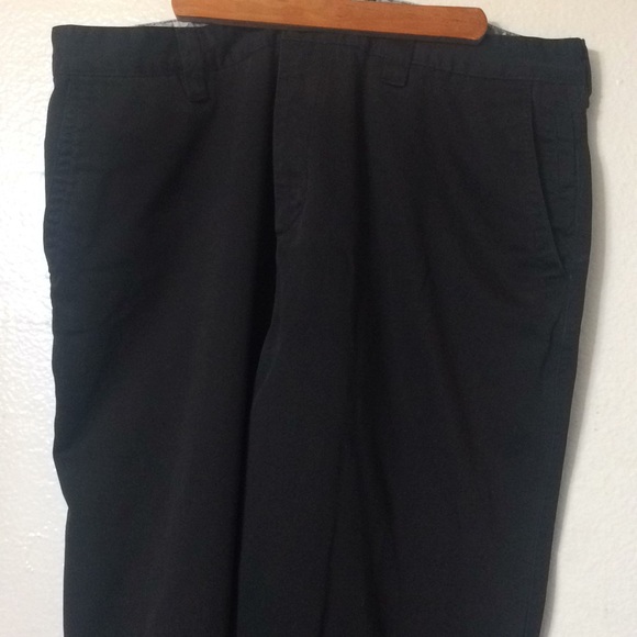 Quiksilver Black slacks 👖 pants 36 inch - Picture 3 of 6